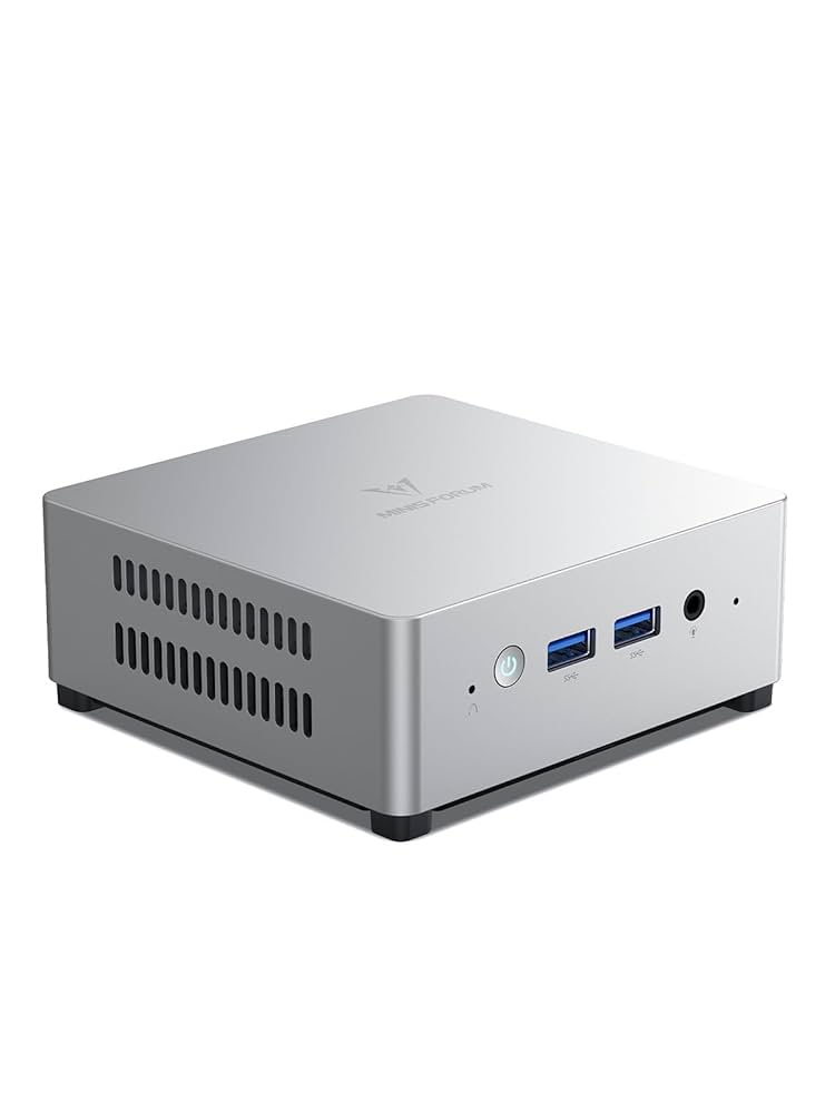 MINISFORUM UN100L ミニPC 16GB 512GB Amazon.com: MINISFORUM UN100L Mini PC, Intel 12th Gen Alder